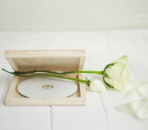 small wood dvd box