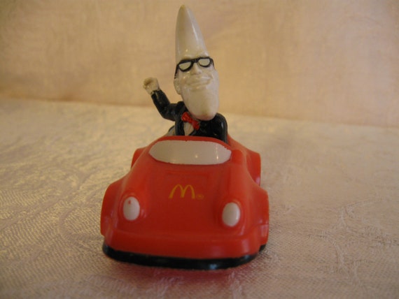 mcdonalds mac tonight collectible toy car and moon by SamuelBruce