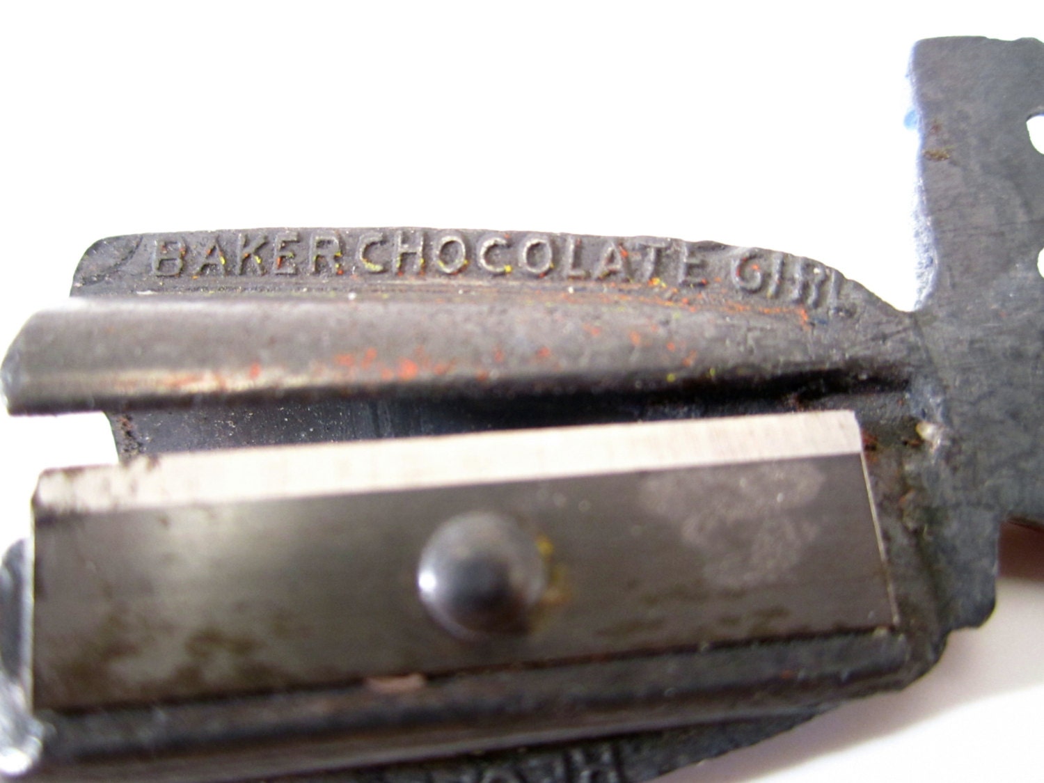 Baker's Chocolate Girl Pencil Sharpener Vintage