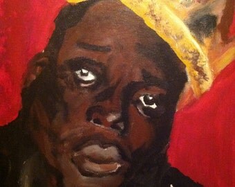 Biggie painting | Etsy