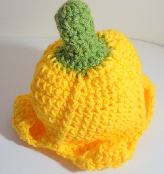 Banana Hat PDF Crochet Pattern Newborn to 12 months INSTANT