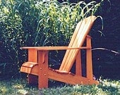 adirondack chair plans dxf