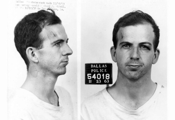 Historical Poster Lee Harvey Oswald Mug Shot by FalstaffTrading