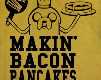 making bacon pancakes shirt