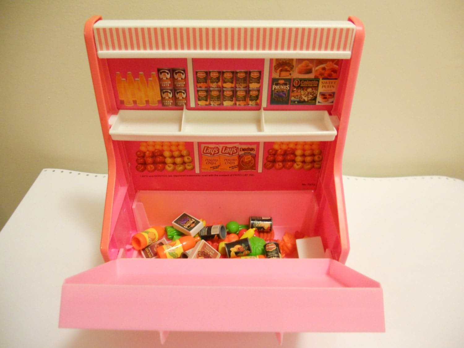 barbie super market set