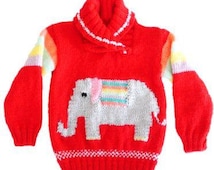 Popular items for elephant sweater on Etsy