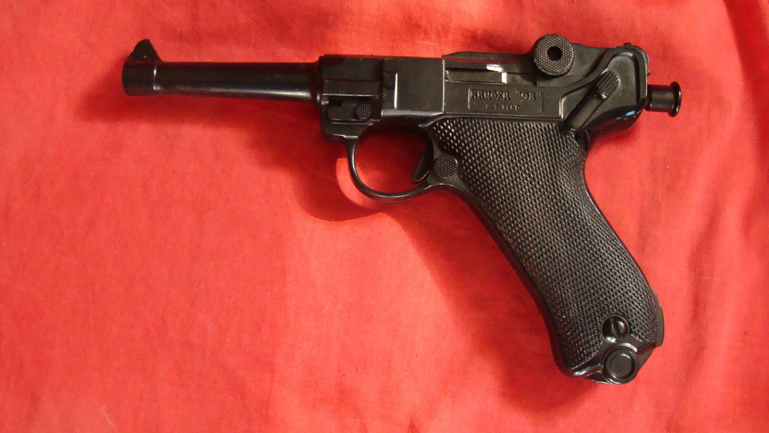 German 9mm LUGER 11 Scale Toy Cap Gun by CountryFarmAntiques