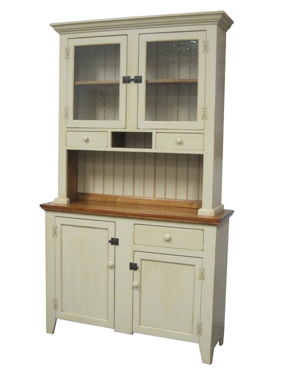 Farmhouse Hutch by DannarCountry on Etsy