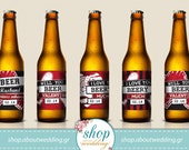 items similar to valentine beer printable labels 5