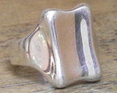 Sterling Silver Robert Morris Ring