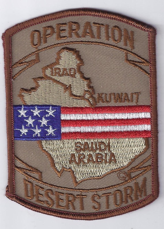 Operation Desert Storm Army Military Patch Made by KingCoolPatches