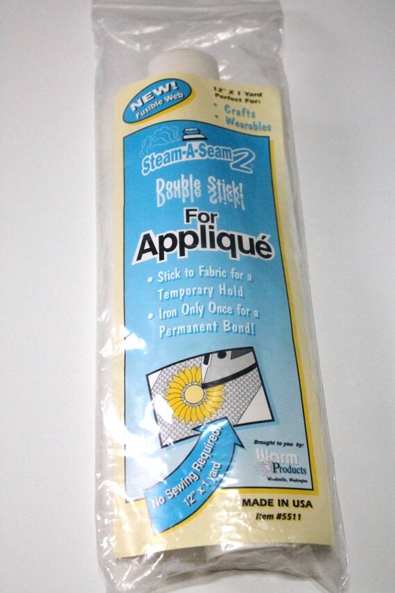 Steam a Seam Iron On Adhesive for Fabric Paper by ClothandFiber