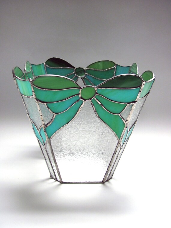 glass stained vase 3d vidrio misc butterfly fused bows gift seleccionar tablero