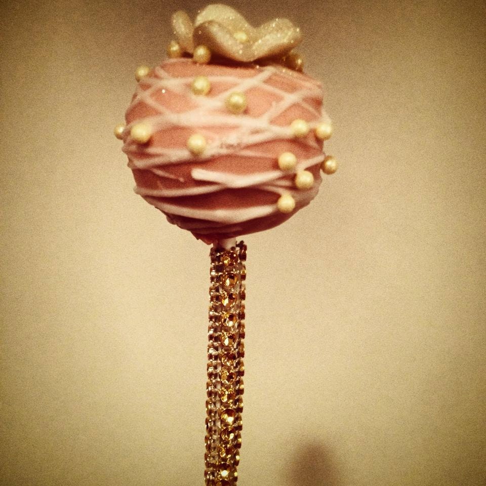 Gold Bling Cake Pop Sticks by CakePopsByJenn on Etsy