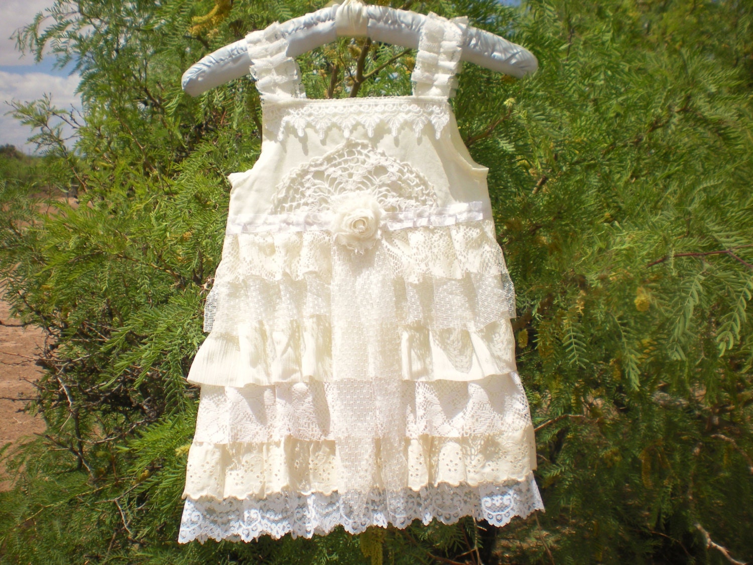 little girl s shabby chic dress size 4t to 5t ready to little girl s shabby chic dress size 4t to 5t ready to