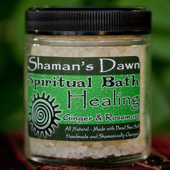 Healing Spiritual Bath Salts by ShamansDawn on Etsy