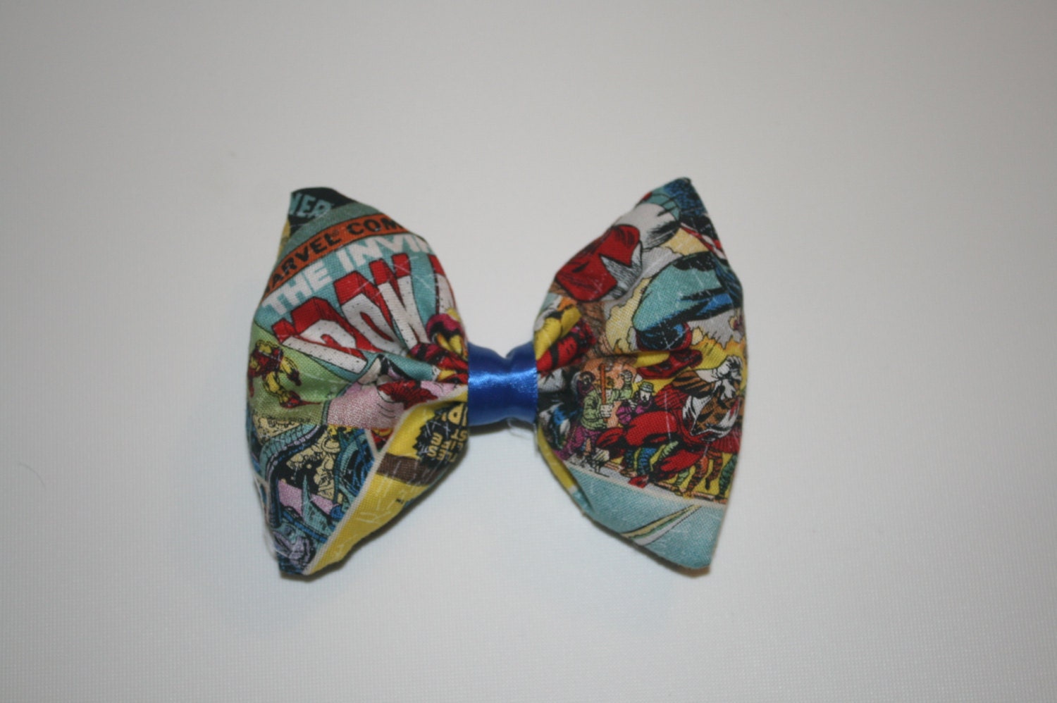 Super Hero Bow by GeekChicBowtique on Etsy