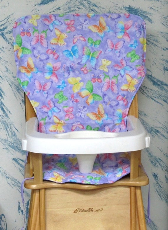 Eddie Bauer/Jenny Lind wood high chair cover padsparkle