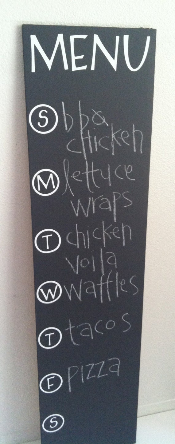 Items Similar To Chalkboard Kitchen Menu On Etsy   Il 570xN.462220881 7hq7 