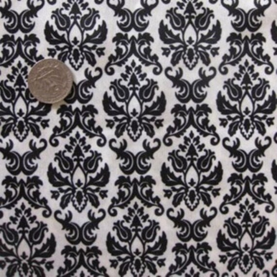 Printed PUL Waterproof FabricDamask By the Yard by WahmSupply