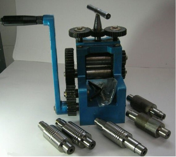 Jewellers Mini Rolling Mill with 7 Rolls 3 x by ProopsBrosLTD
