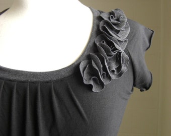 Raglan Sleeve Off Shoulder Blouse C4682P/680B