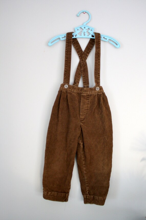chocolate brown corduroy knickers overalls 2t 3t chocolate brown corduroy knickers overalls 2t 3t
