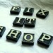 Vintage Letters FIX IT SHOP Anagrams