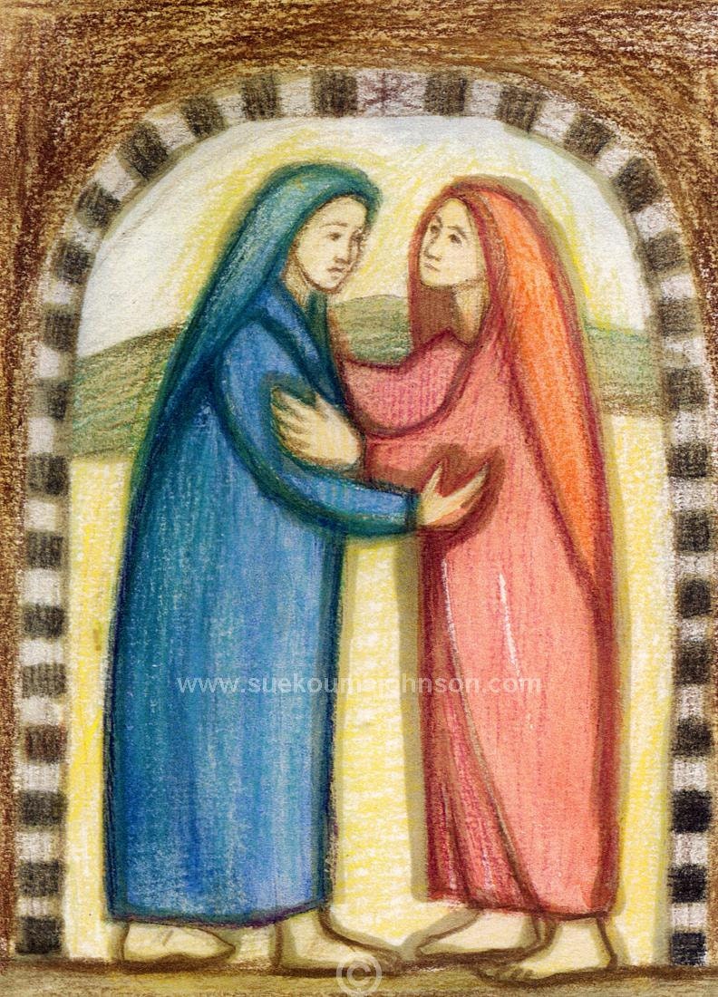 Download The Visitation Of Mary To Elizabeth Pics