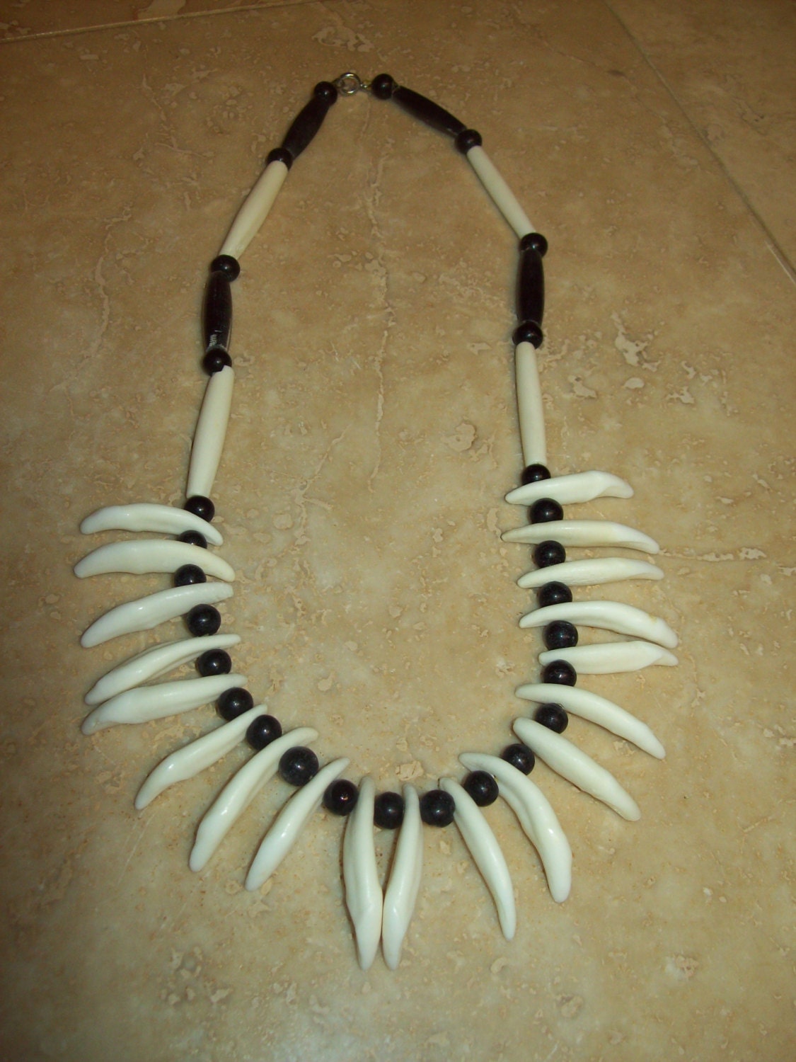 Native American Made Coyote tooth necklace