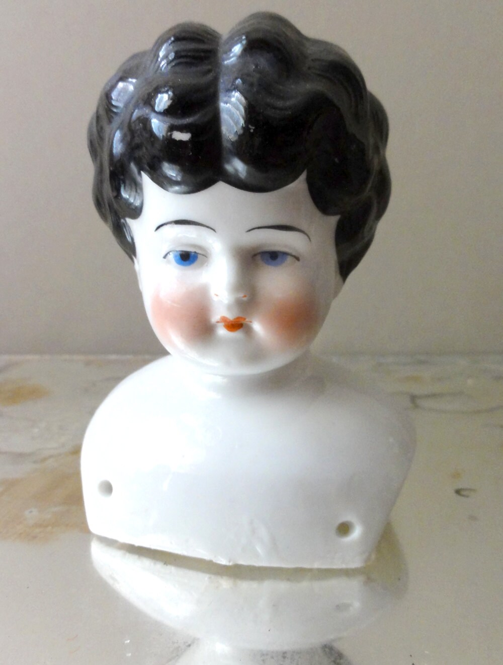 vintage porcelain doll head germany vintage porcelain doll head germany