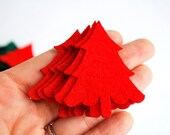 36 Felt Trees Die cut - 36 Die Cut Felt Christmas Tree Value Pack A634 Il_170x135