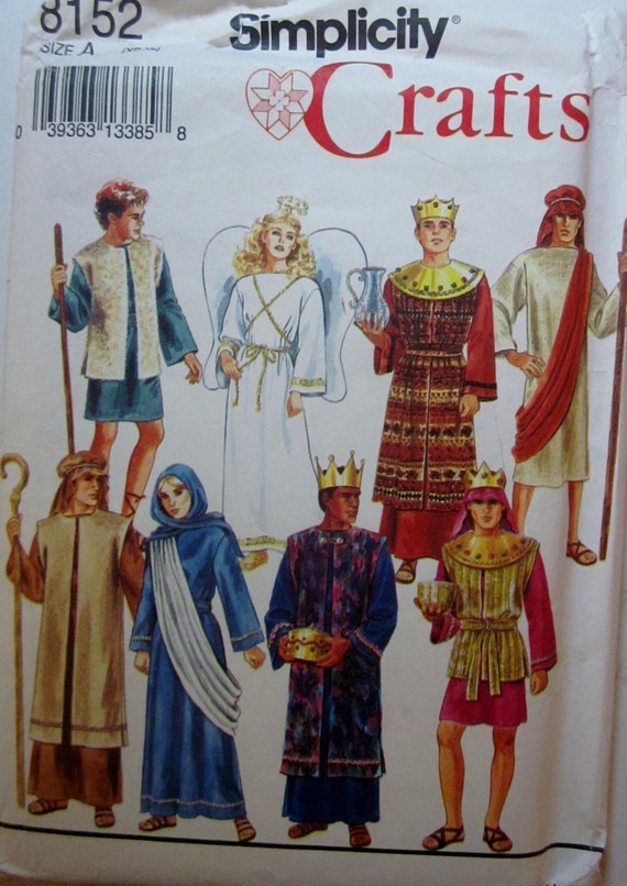 Simplicity 8152 Adult Nativity Costume Pattern