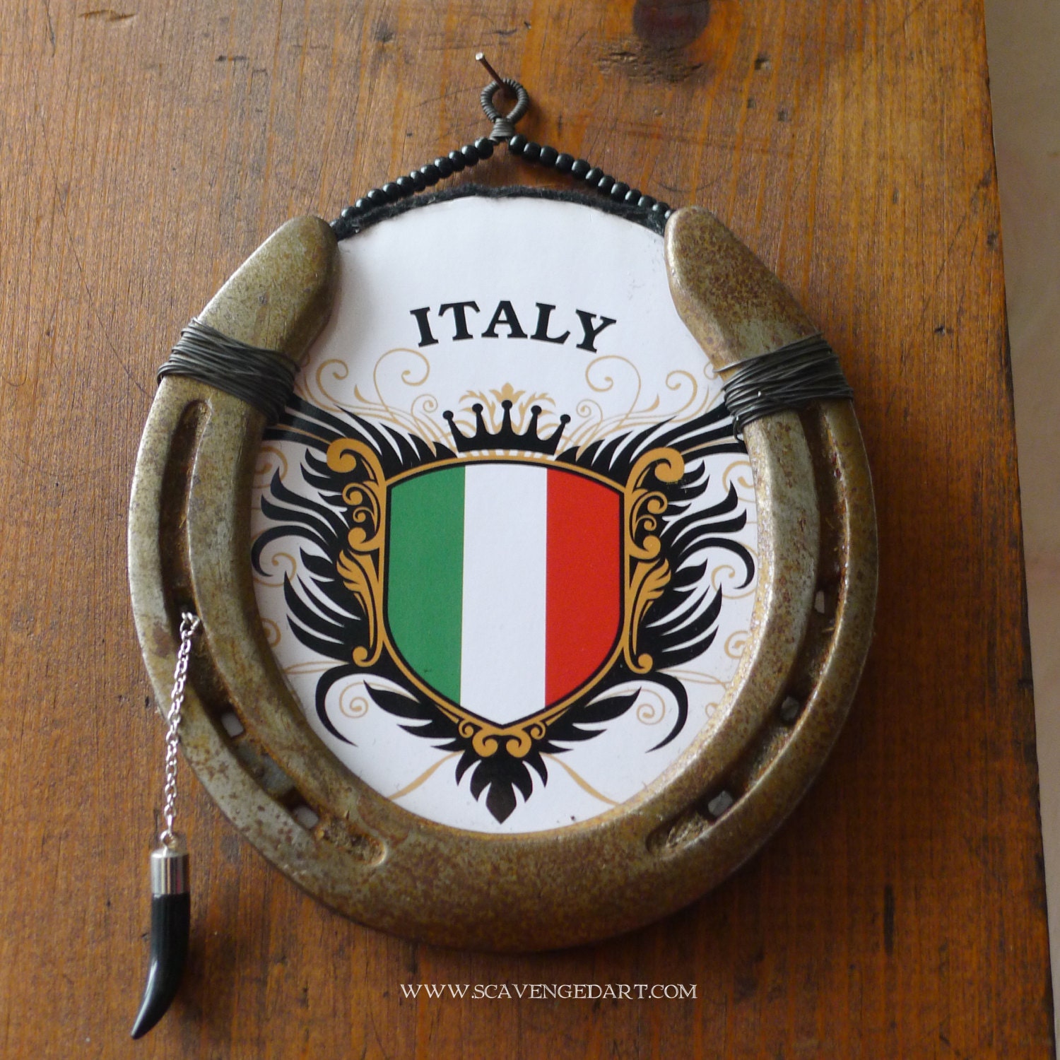 Horseshoe Wall Art Italy Corno Good Luck Italian Wall Decor