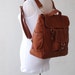 Reserved for Caitlin - Pico2 Backpack in Wax Canvas Old Army Brown Unisex / Laptop / Shoulder Bag / Satchel / Rucksack / Messenger Bag