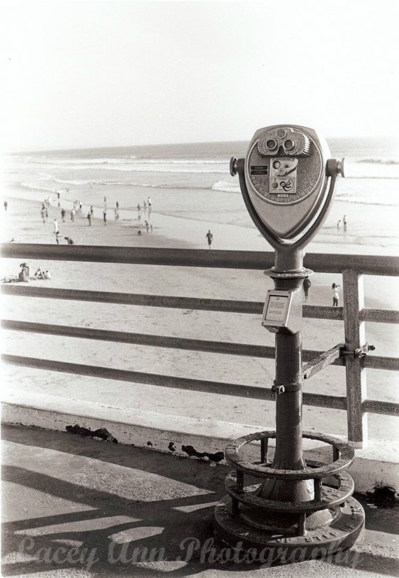 Look Out ViewFinder beach pier photograph seashore nautical oceanside california