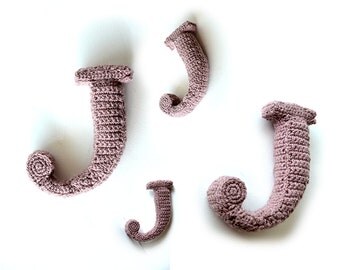 Crochet letter Etsy