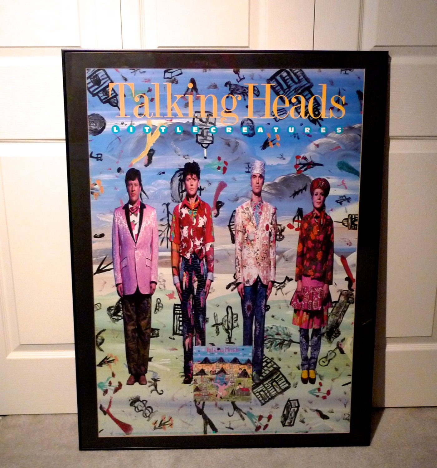 Howard Finster Poster for The Talking Heads Band by ...