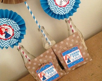 Custom BRAVE Favor Tags - BRAVE Party - Party Supplies