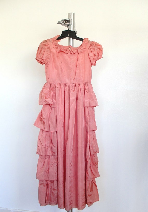 RESERVED for STACIE 30s 40s Girls Dress / 1930s 19340s
