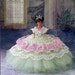 The Royal Ballgowns 1997 Master Crochet Series Miss August Crochet Pattern Book Annie Potter