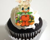 12 Easter Edible Prints - Easter Bunny Boy - edible decorations for cupcake Il_170x135