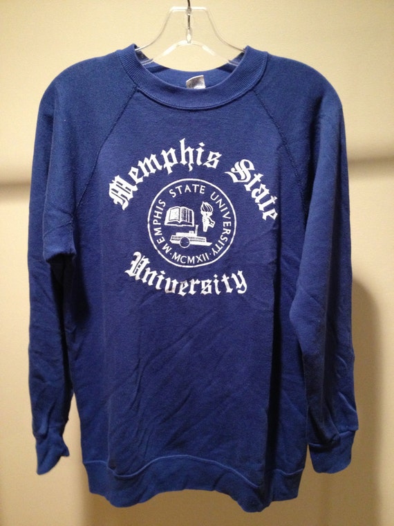 RARE Vintage 1970s Memphis State University Sweatshirt