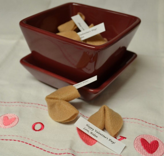 Personalized Felt Fortune CookiesGreat gift by TheWhimsicalTree