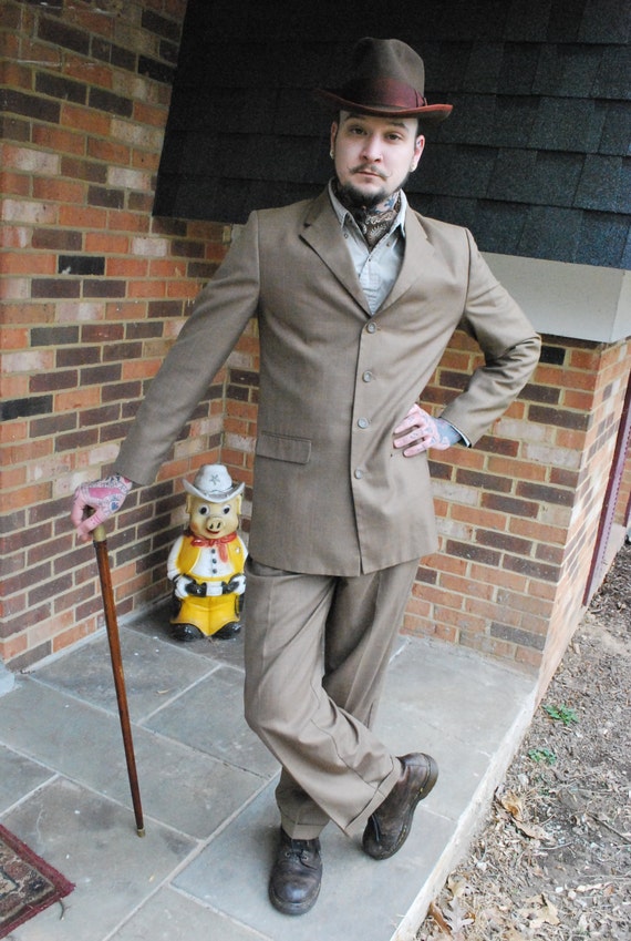Victorian/ Edwardian Style 2pc Sack Suit