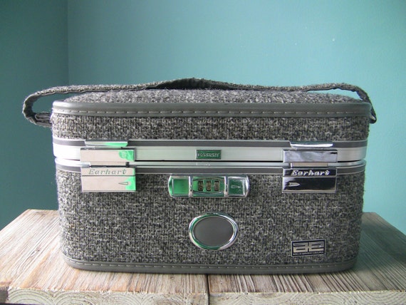 amelia earhart luggage tweed