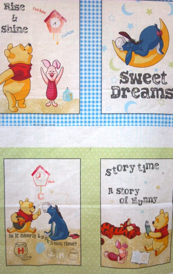 New Cotton Disney Winnie the Pooh Rise & Shine Soft Book