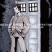 Doctor Who and TARDIS Original Illustration (Ink & Marker)