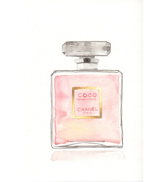 Chanel Coco Mademoiselle Parfum Grand Extrait Watercolor