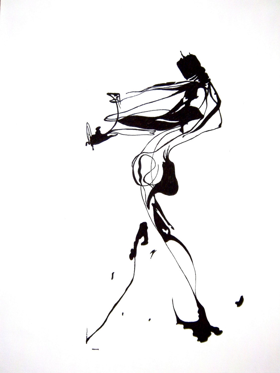 human figure abstract